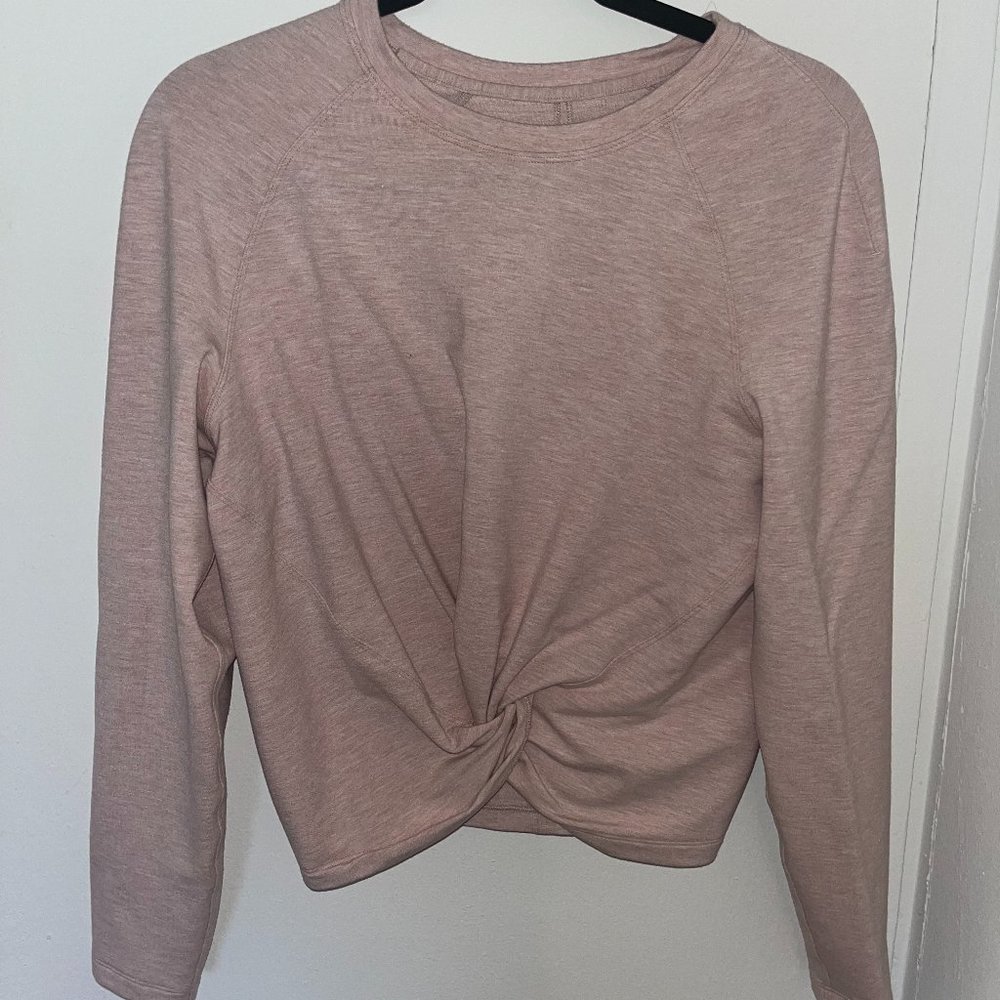 light pink lululemon sweatshirt